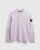 Logo Badge Knit Sweater Pink