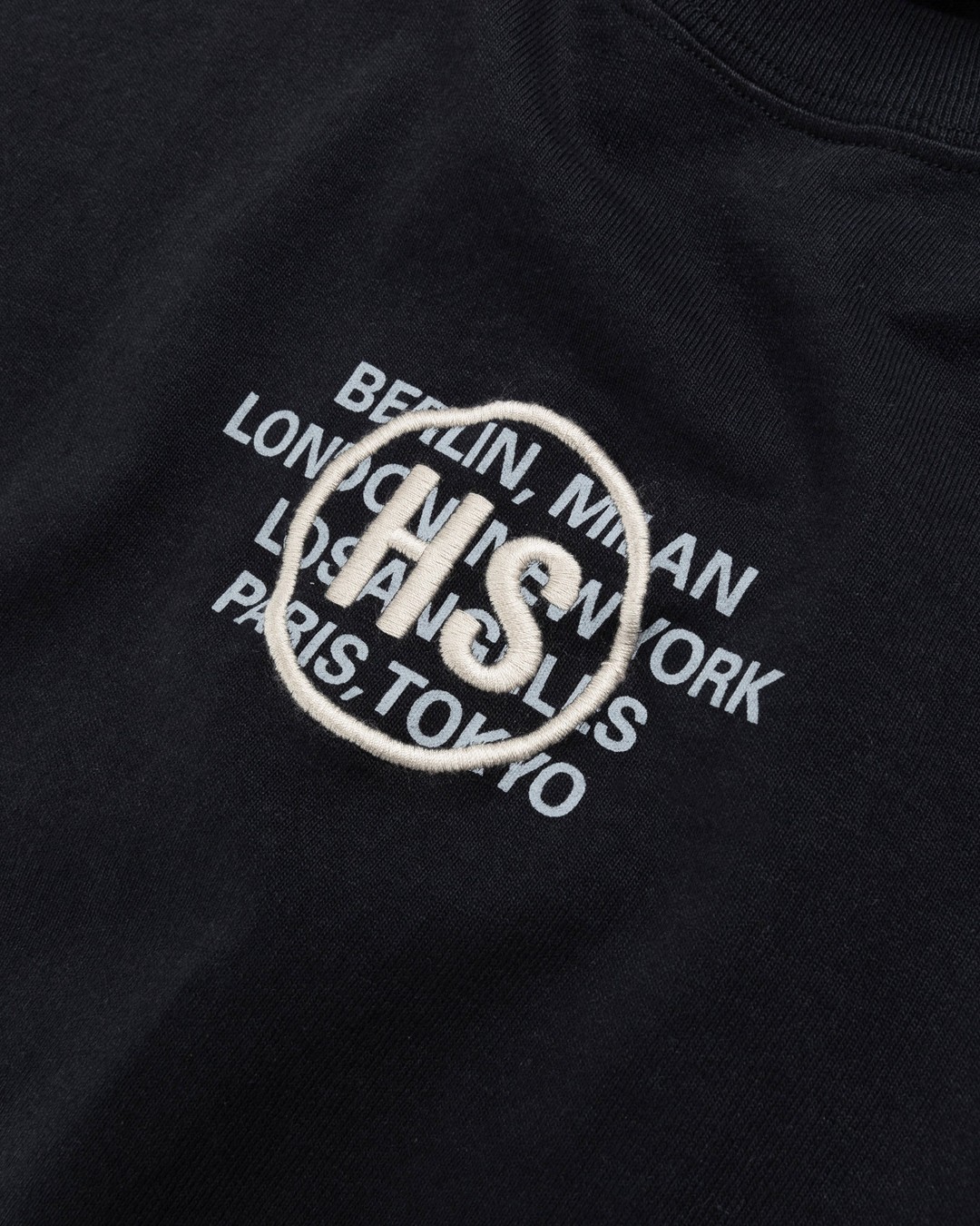 Highsnobiety – Upcycled Black Jersey - Tops - Black - Image 3