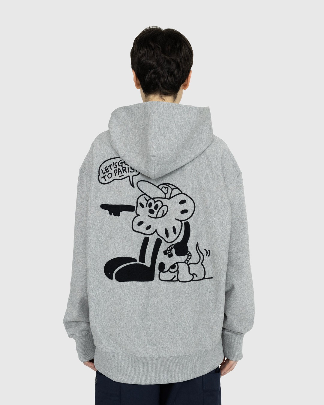 Kenzo – ‘BOKE Boy’ Travels Oversized Hoodie - Sweats - Grey - Image 4