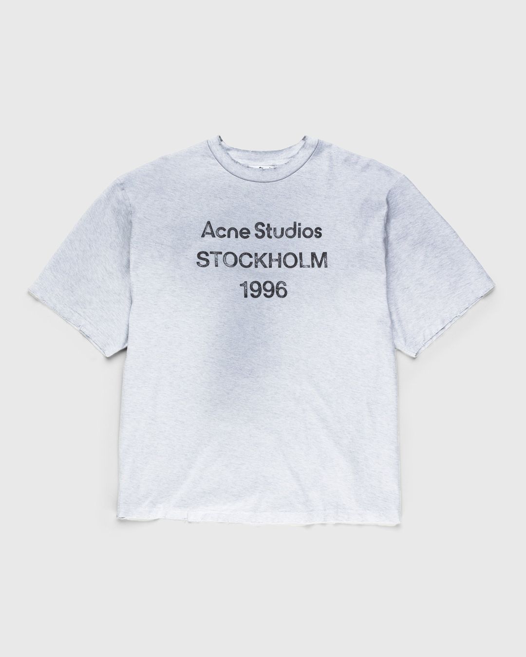 Acne Studios Stockholm 1996 TShirt Grey Highsnobiety Shop