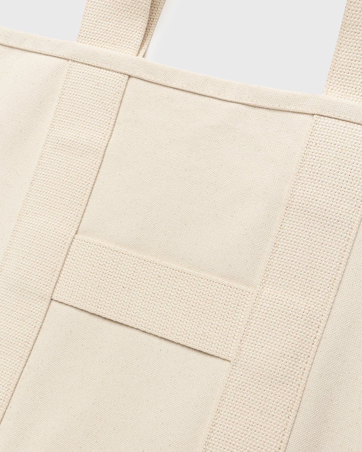 Highsnobiety – XL Canvas "H" Tote Natural - Tote Bags - Beige - Image 4