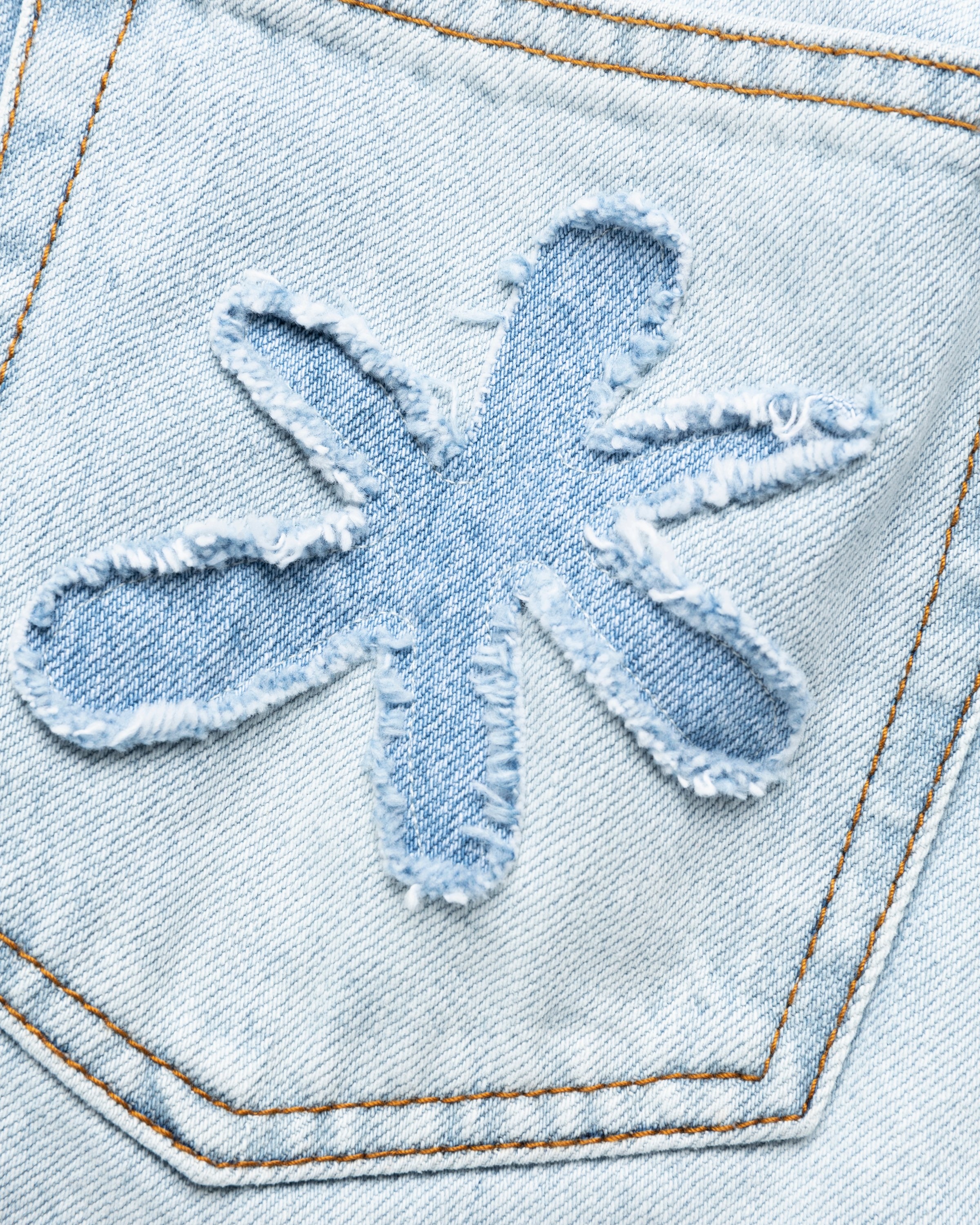 Marni – Daisy Denim Pants Light Blue - Pants - Blue - Image 4