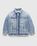 Oversized Fit Denim Jacket Light Blue