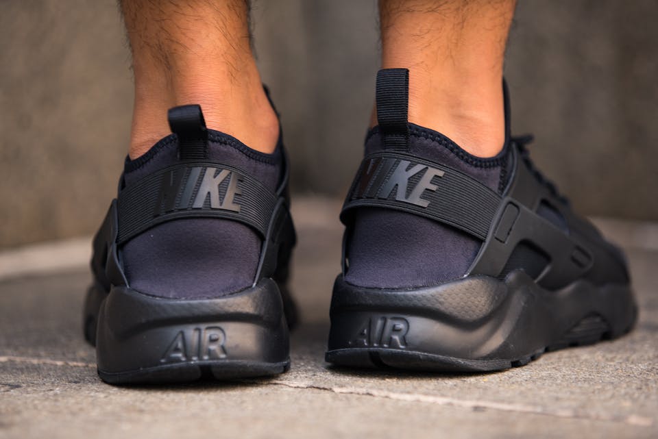 All black huaraches finish line clearance