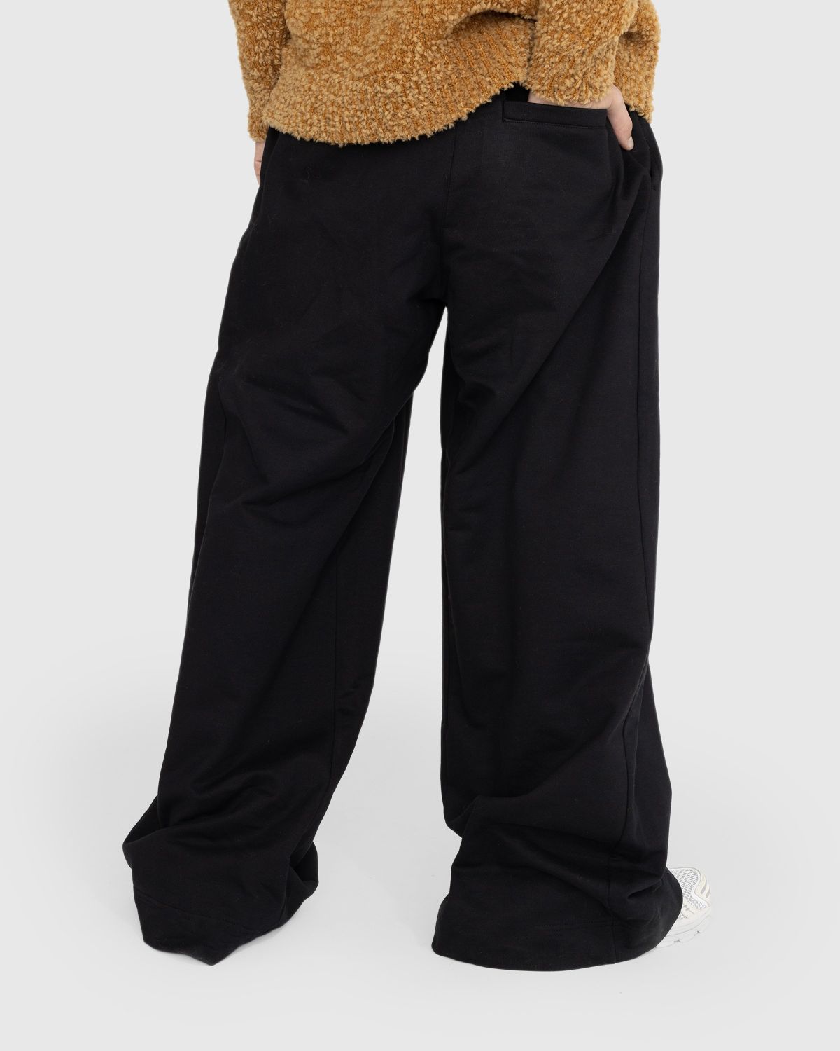 Dries van Noten – Hama Cotton Jersey Pants Black - Tops - Black - Image 3