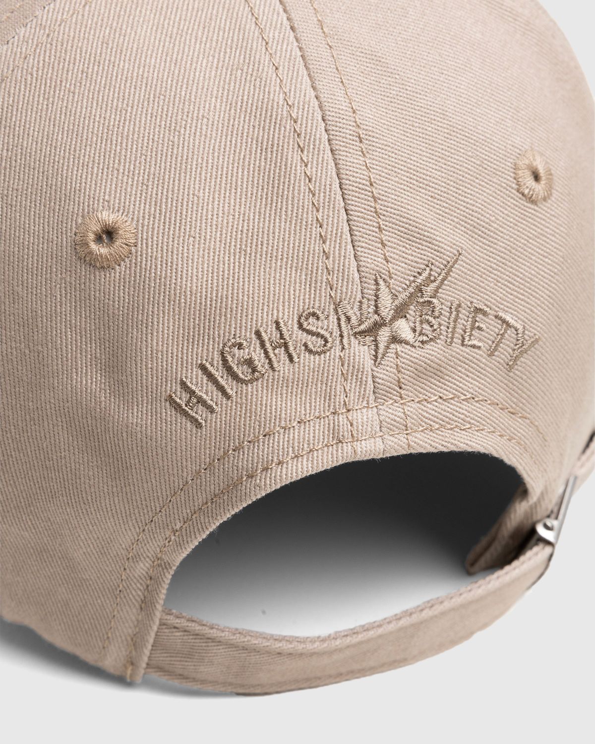 BAPE x Highsnobiety – Logo Cap Beige - Hats - BEIGE - Image 6