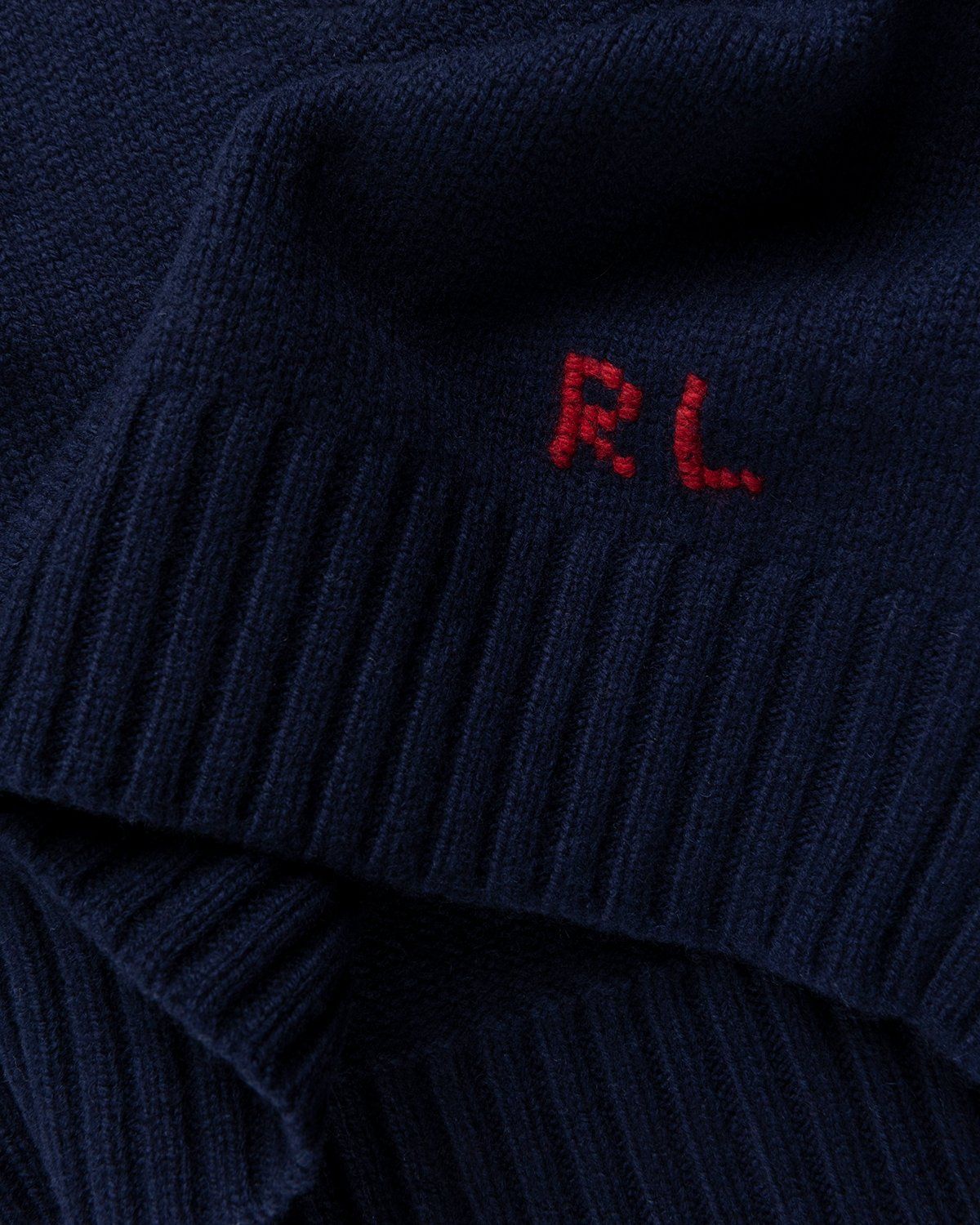 Ralph Lauren – Yankees Bear Sweater Navy - Knitwear - Blue - Image 4