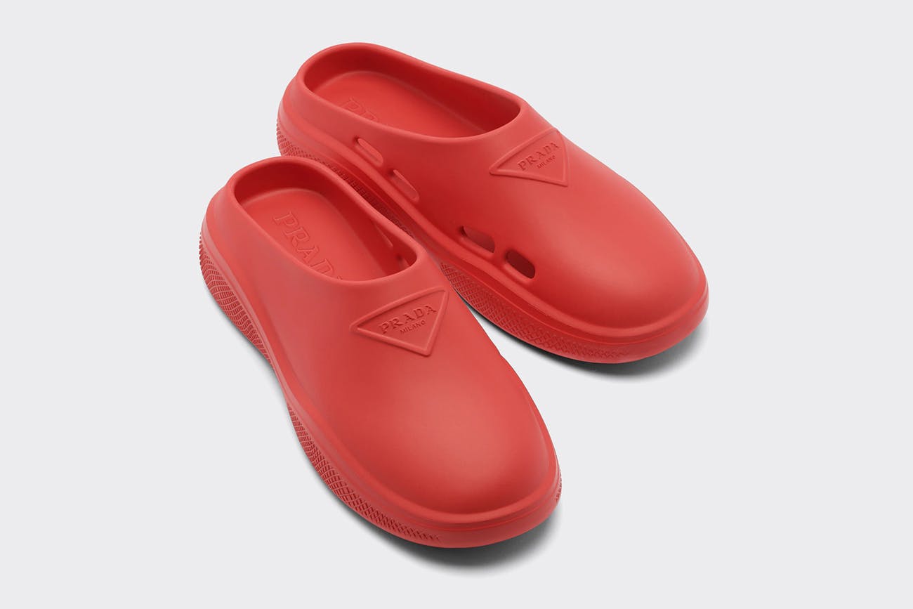 Slip-On Comfort: Men's Prada Mules