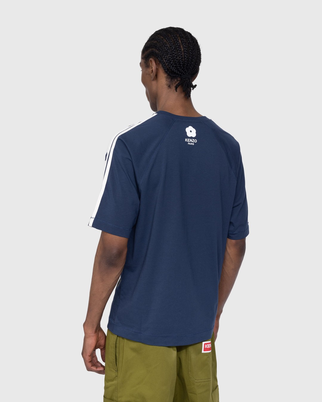 Kenzo – KENZO Elephant Fitted T-Shirt Midnight Blue - T-shirts - Blue - Image 3