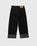 J.W. Anderson – Logo Grid Cuff Wide Leg Jeans Black - Pants - Black - Image 2