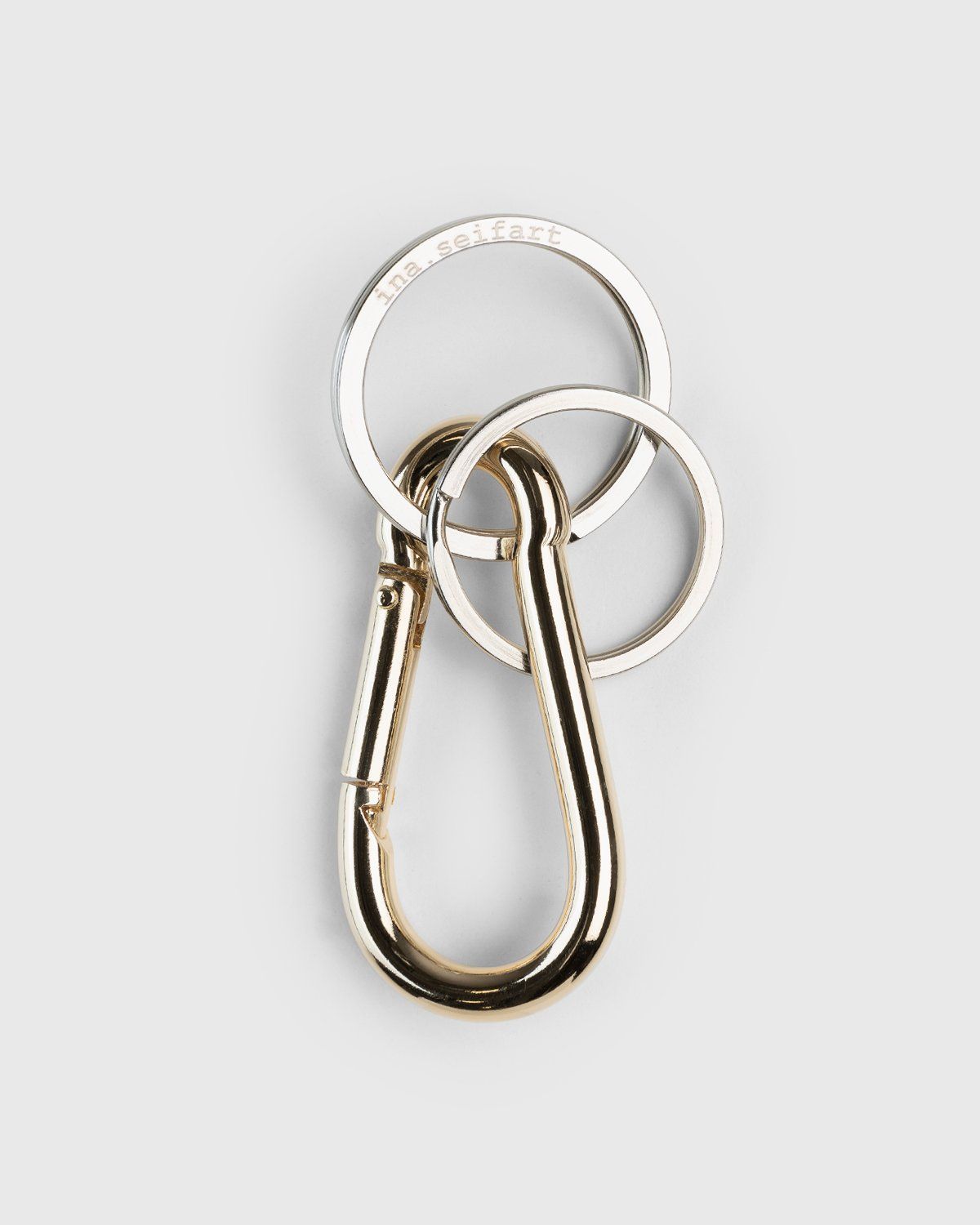 Ina Seifart – Karabiner Small Gold - Keychains - Gold - Image 1