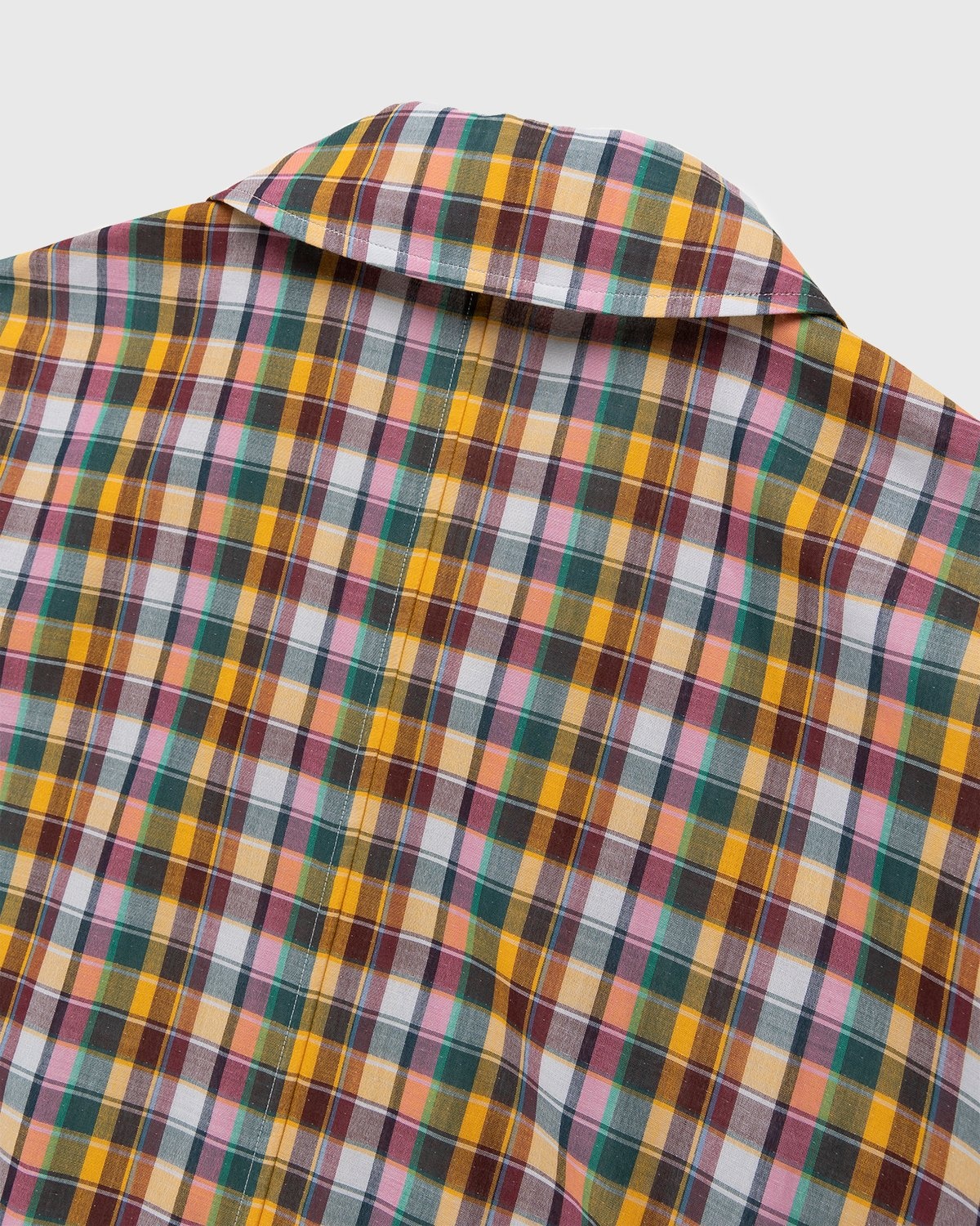 Auralee – Cotton Woven Blouson Mix Madras Check - Outerwear - Multi - Image 5