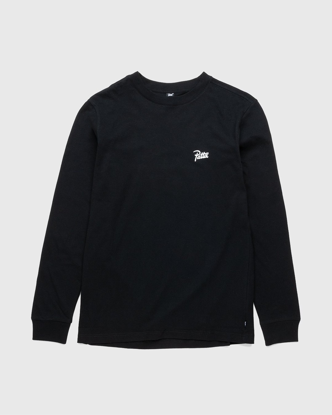 Patta – Basic Longsleeve Black - Longsleeves - Black - Image 1