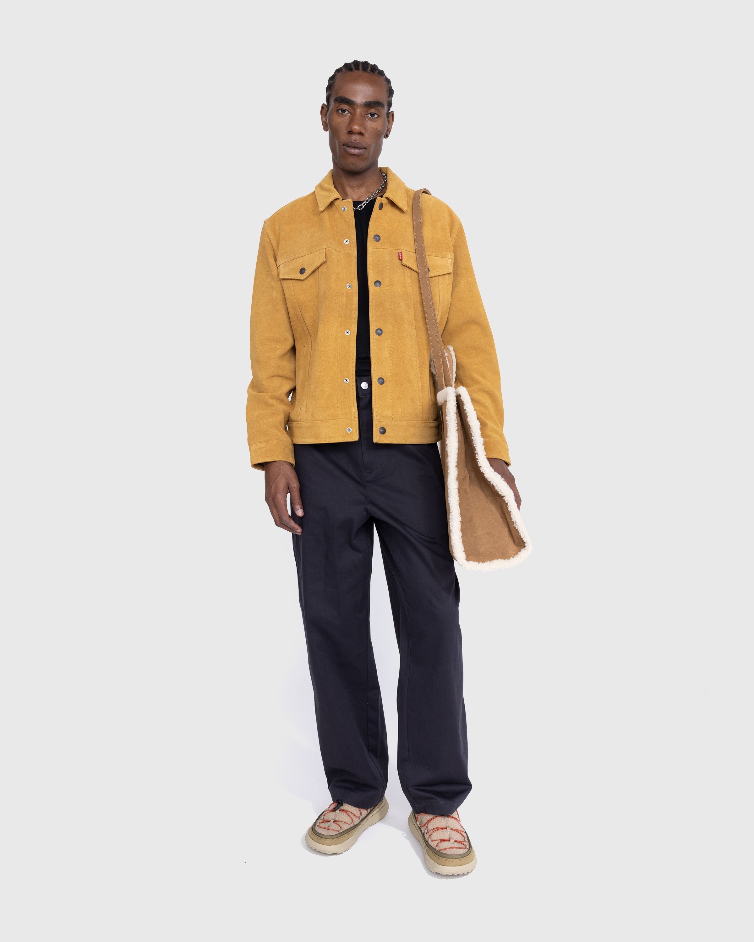 Levis yellow discount denim jacket