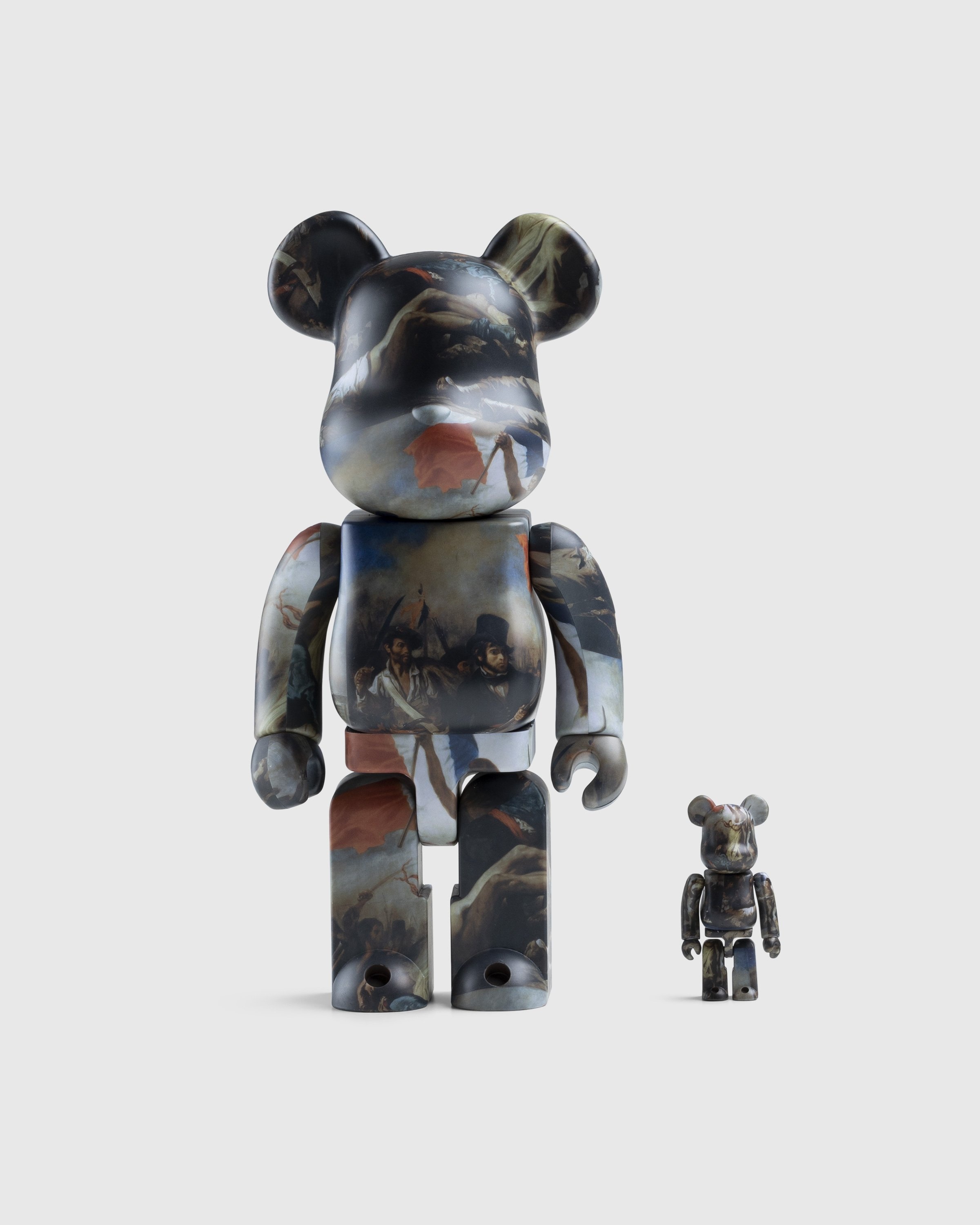 Medicom – Be@rbrick Eugène Delacroix Liberty Leading the People 100％ & 400％ Set Multi - Toys - Multi - Image 1