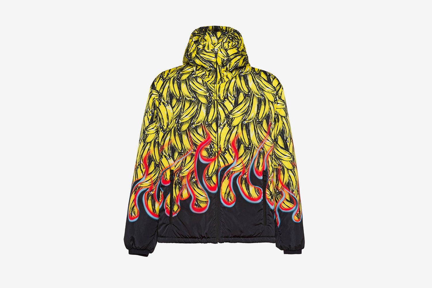 Bananas & Flames Padded Jacket