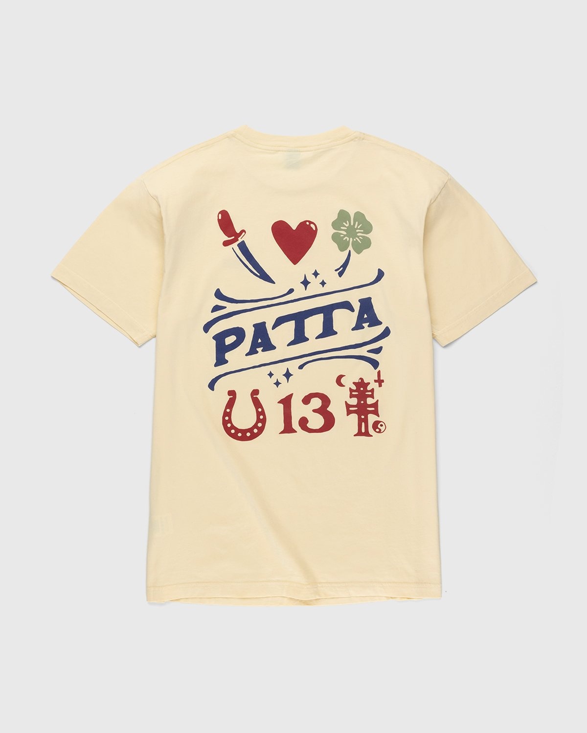 Patta – Lucky Charm T-Shirt Vanilla Custard - T-Shirts - Beige - Image 1