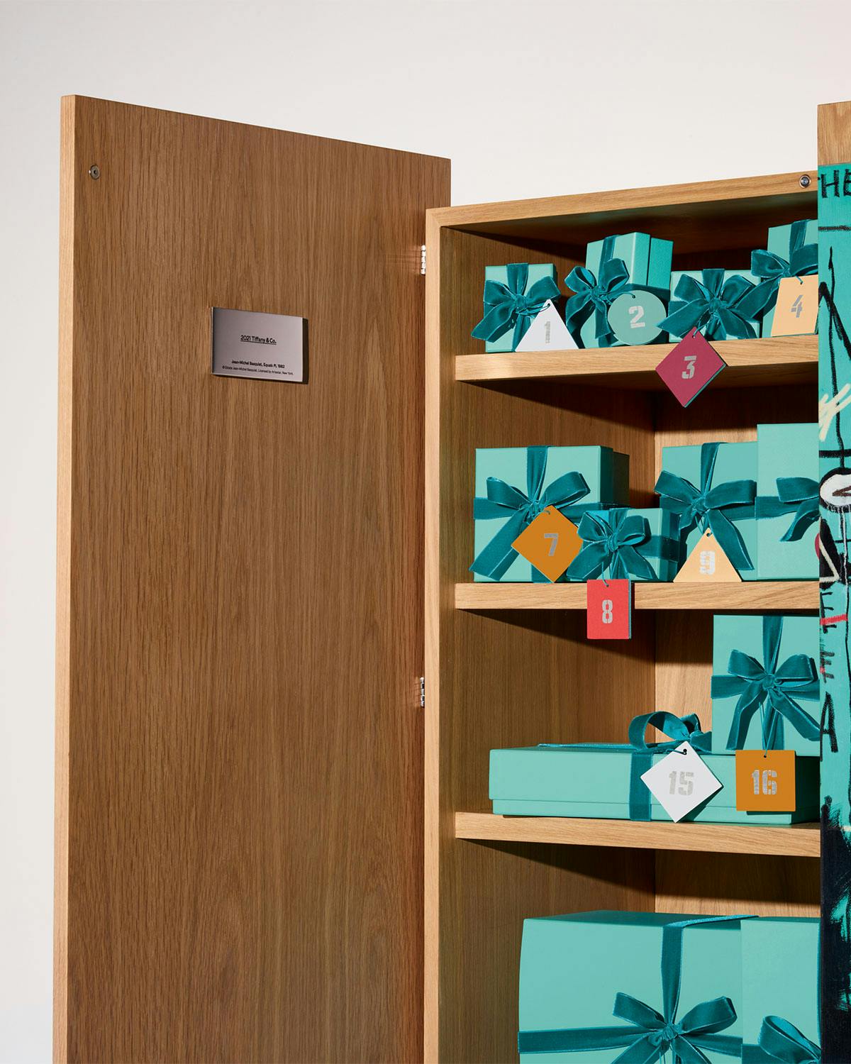 Tiffany & Co.'s 2021 Advent Calendar Is a Basquiat Painting