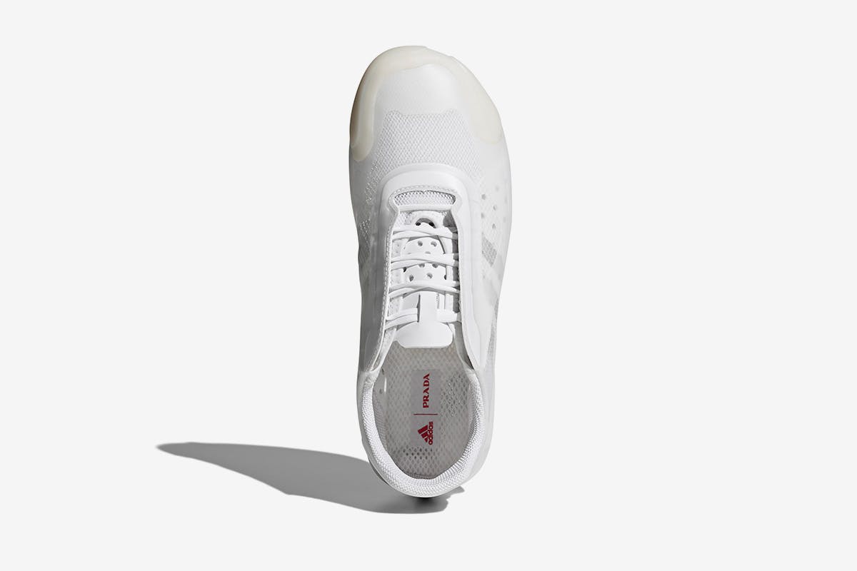 adidas gazelle silver green womens Adidas x Prada Sneakers – Wyat's Boutique