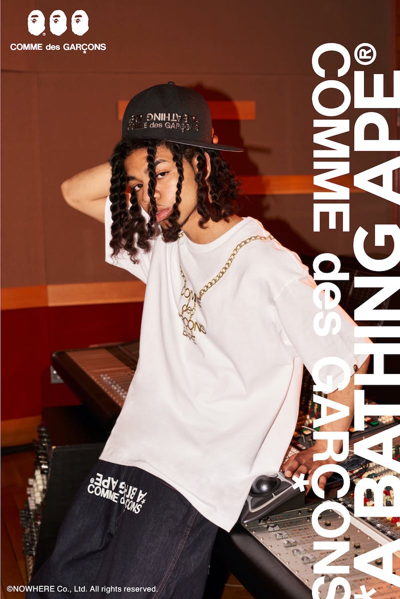 BAPE & COMME des GARÃONS CDG Drop 2022 Collab Collection