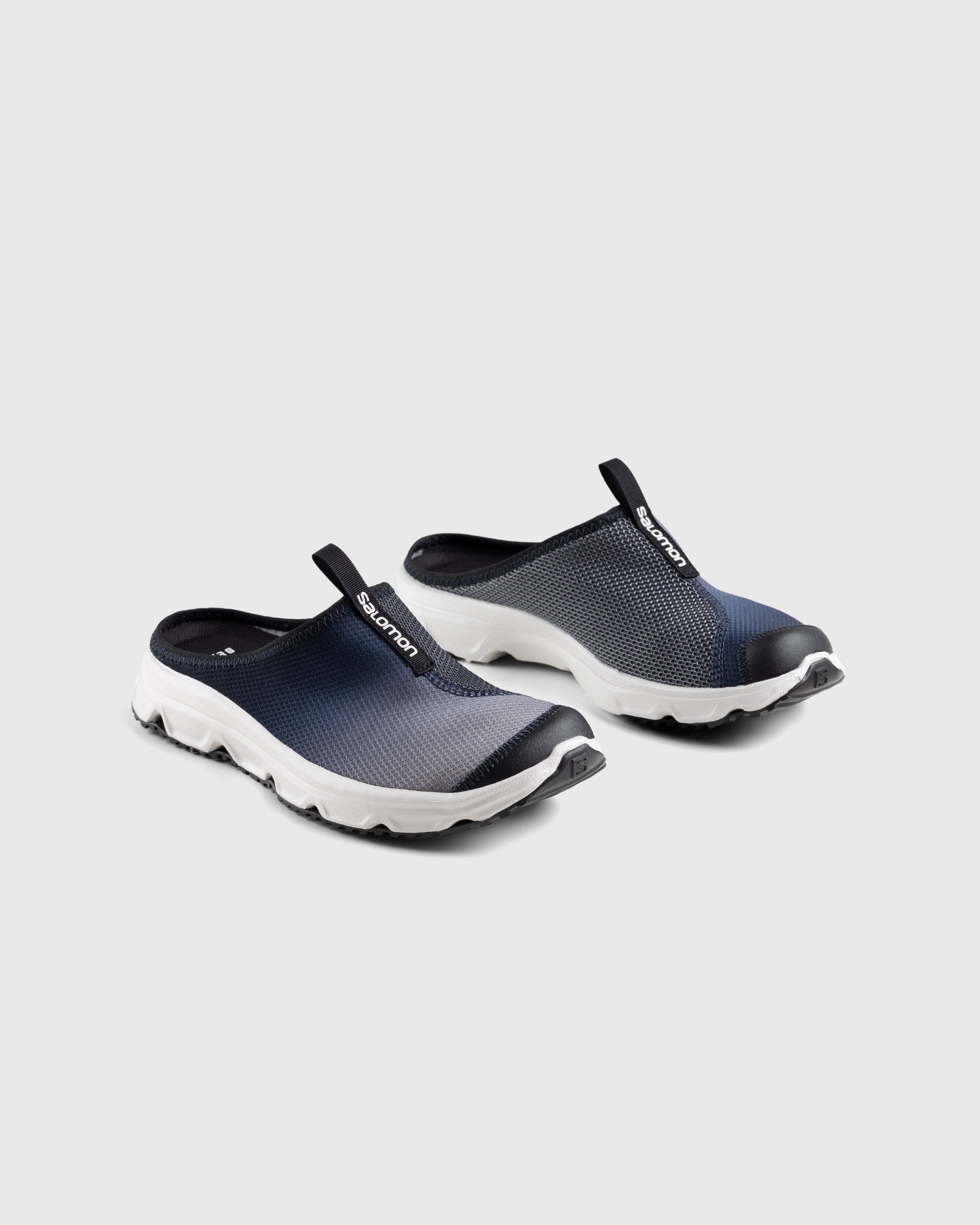 Salomon x Beams – RX Slide 3.0 Quiet Shade/Night Sky/Black - Slides - Blue - Image 4