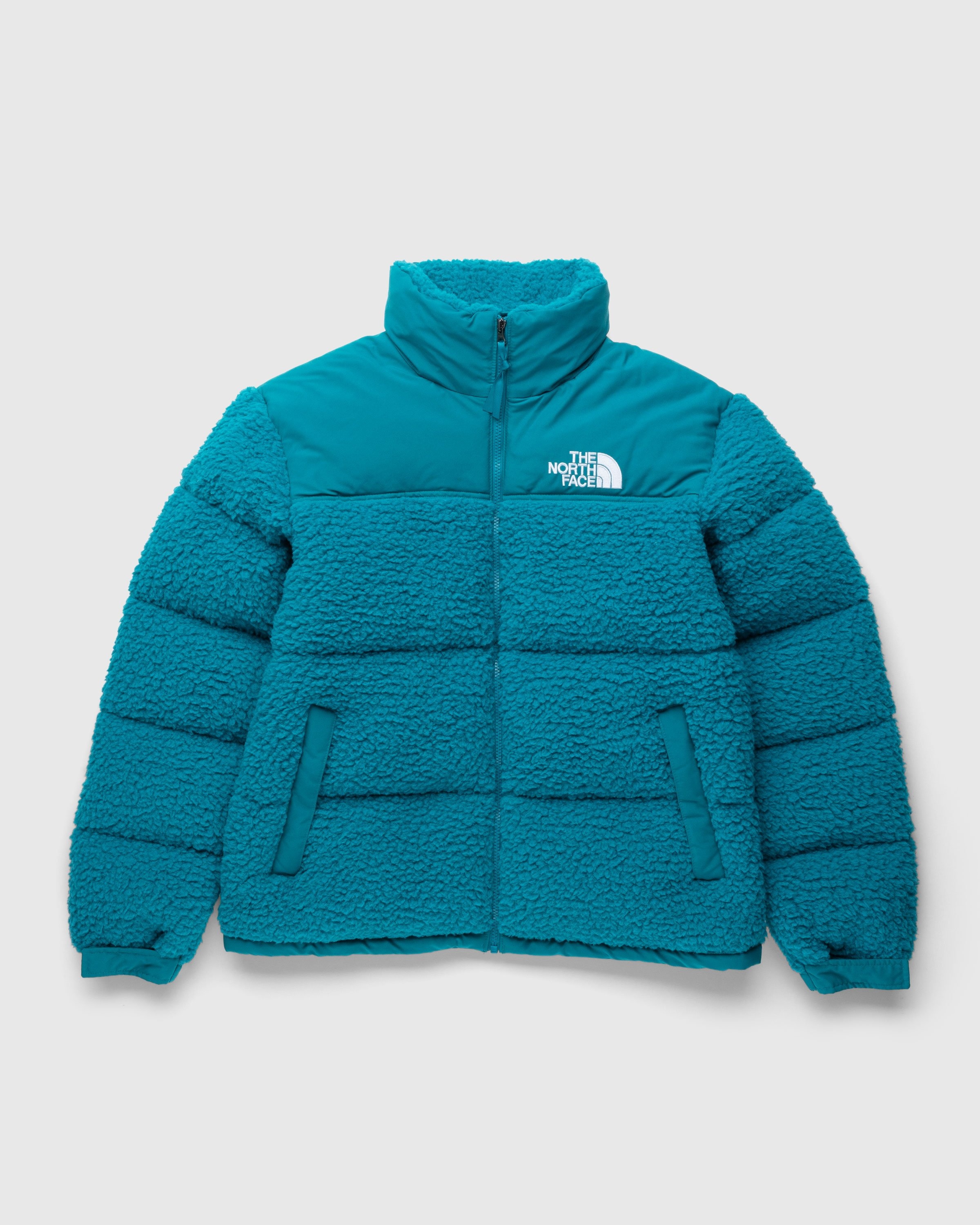 Fluffy north face fleece shop