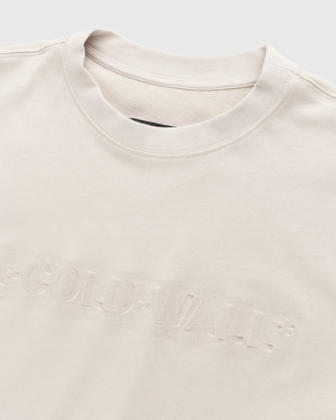 A-Cold-Wall* – Gradient Logo T-Shirt Bone - T-shirts - White - Image 4