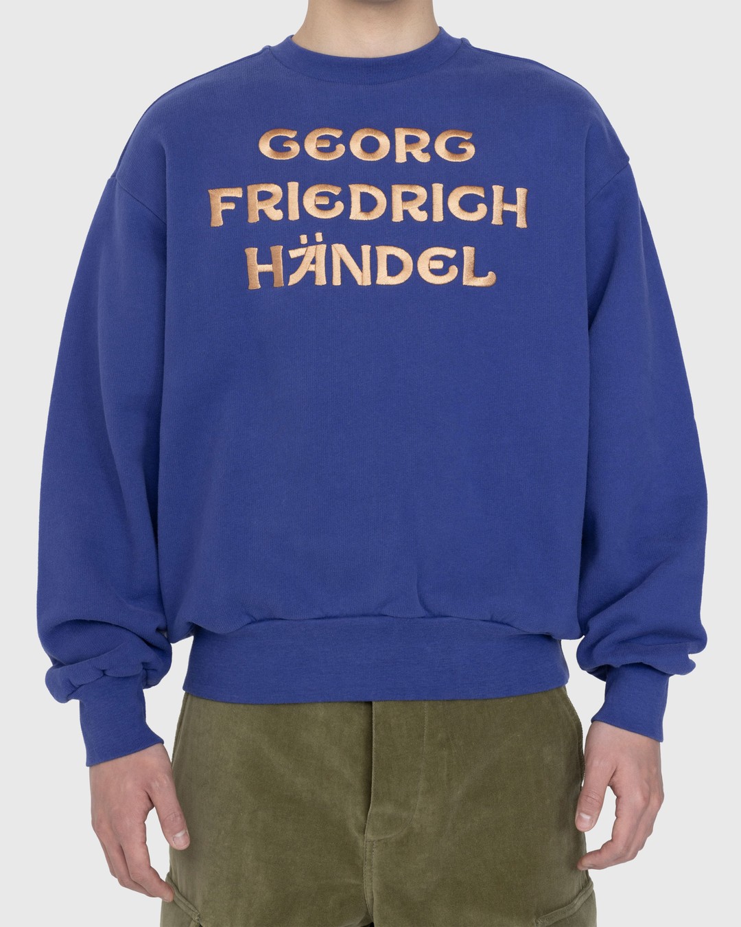 Acne Studios George Friedrich Handel Embroidered Crewneck
