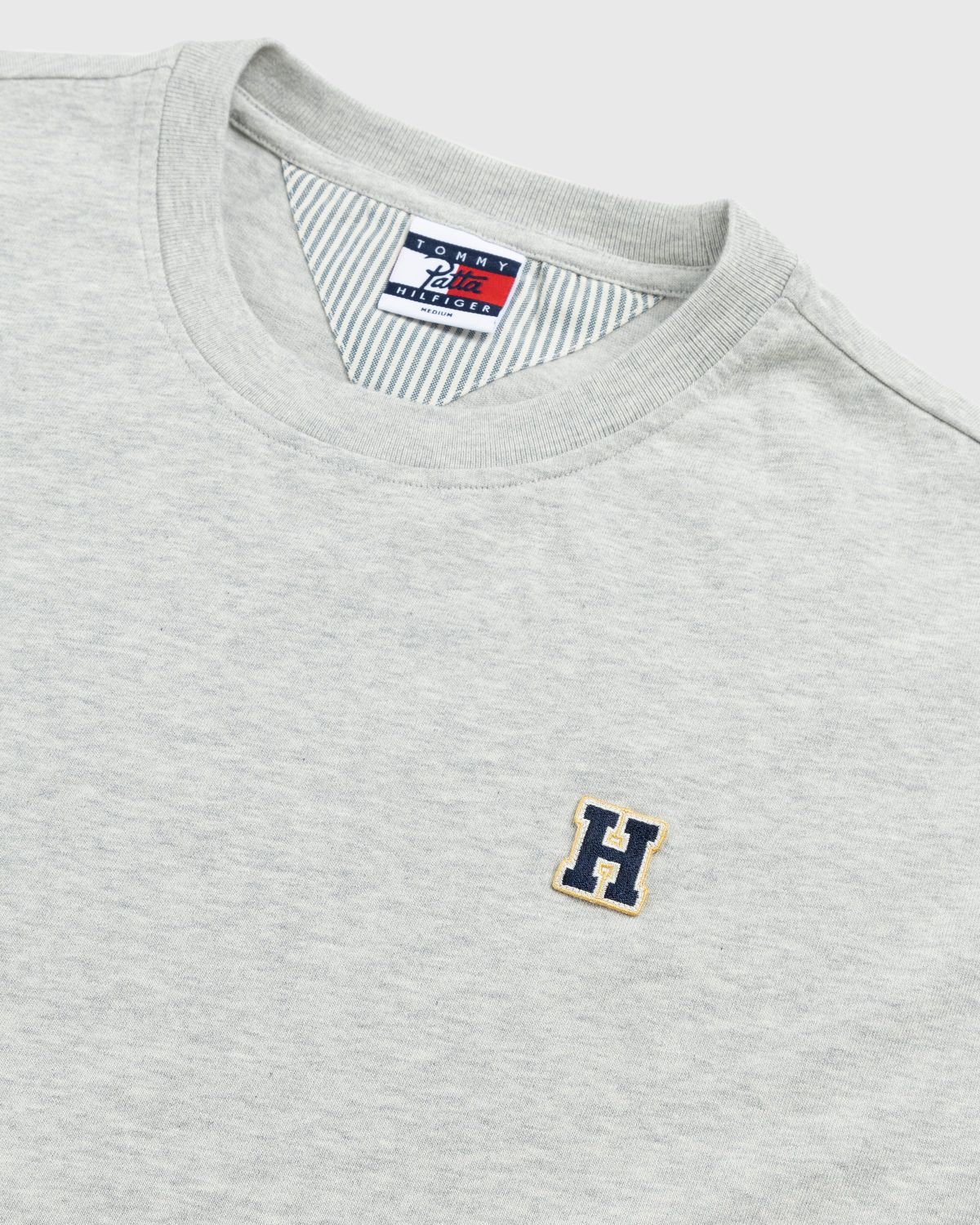 Patta x Tommy Hilfiger – T-Shirt Grey Heather - T-Shirts - Grey - Image 3
