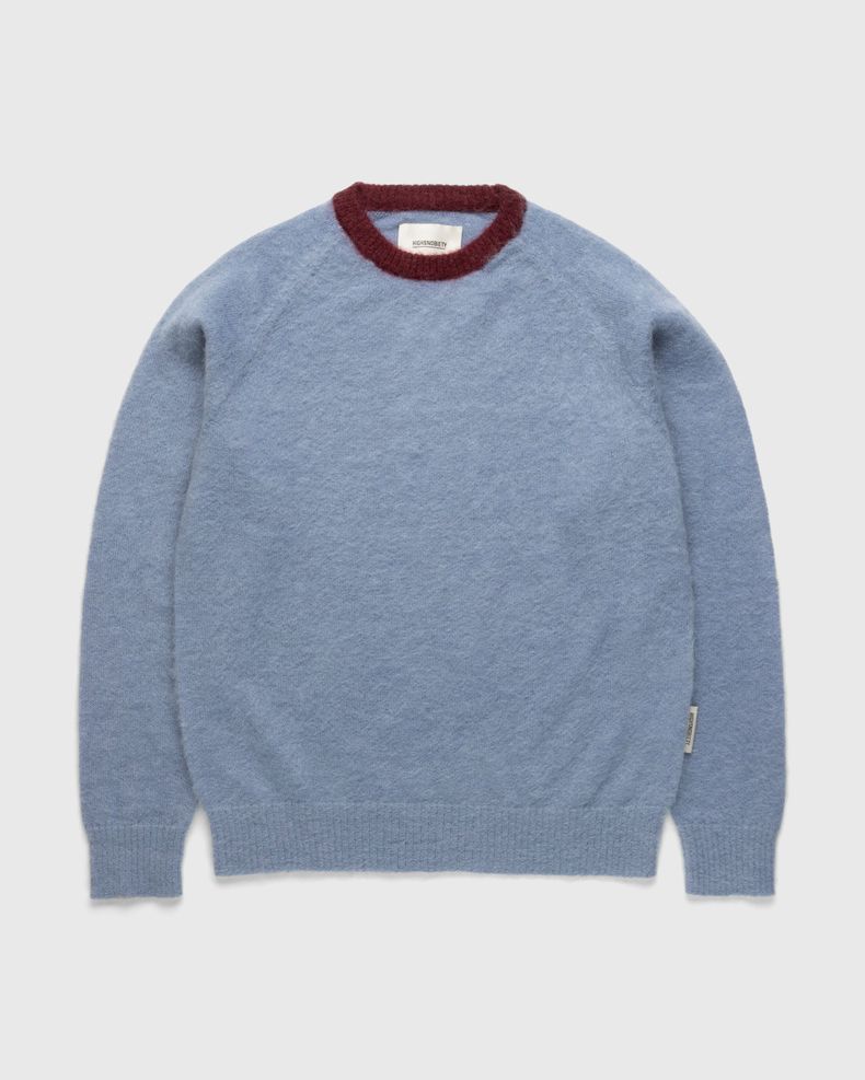 Alpaca Sweater Baby Blue