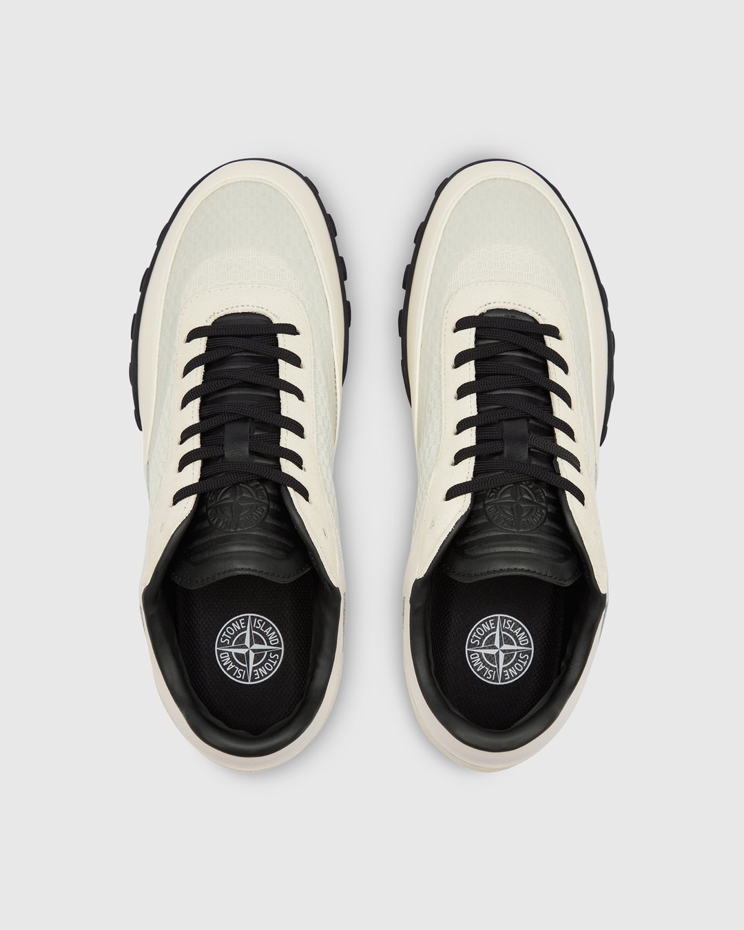 Stone Island – Football Ivory 78FWS022 - Sneakers - Beige - Image 4