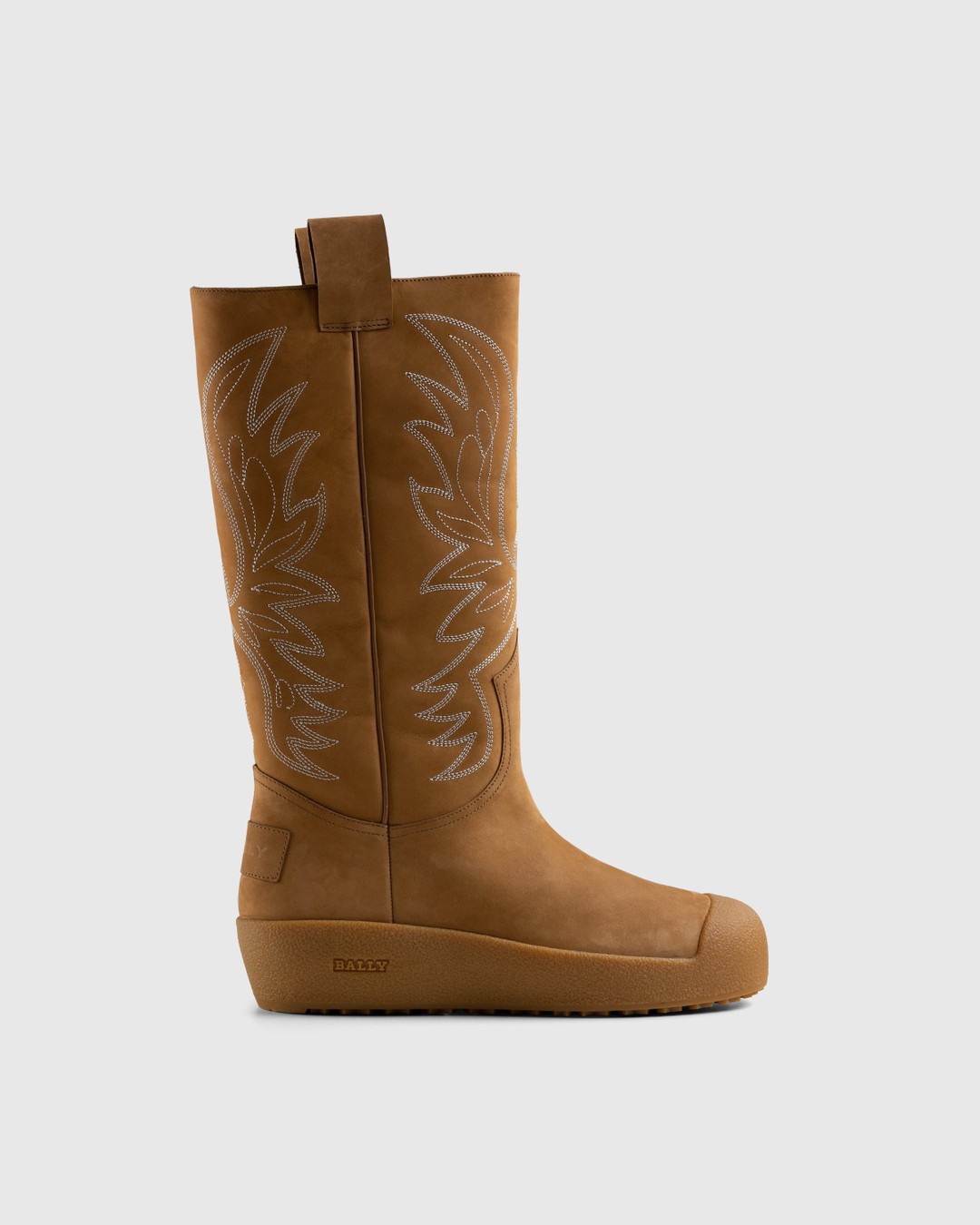 pegs Ikke moderigtigt generelt Bally – Montana Leather Long Boots Brown | Highsnobiety Shop