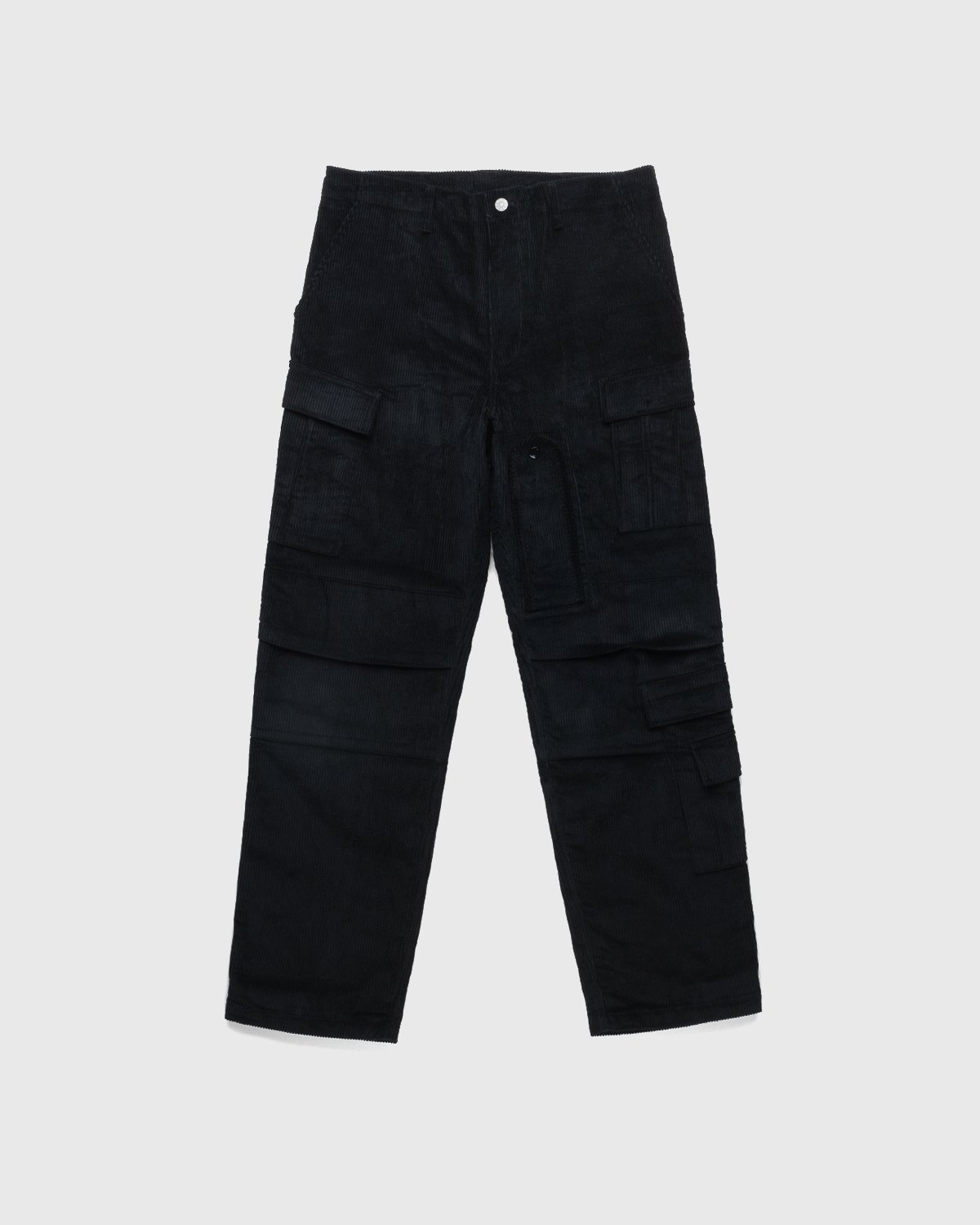Winnie New York – Corduroy Cargo Black - Pants - Black - Image 1