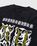 Carhartt WIP x Herrensauna – Logo T-Shirt Black White Cypress - T-shirts - Black - Image 4