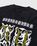 Carhartt WIP x Herrensauna – Logo T-Shirt Black White Cypress - Tops - Black - Image 4