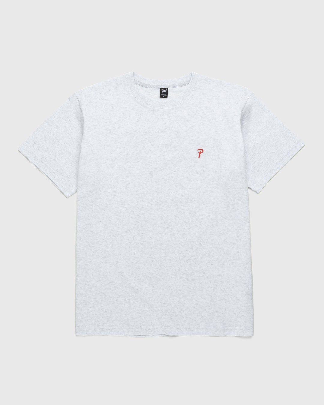 Patta – Basic Script P T-Shirt Grey - T-shirts - Grey - Image 1