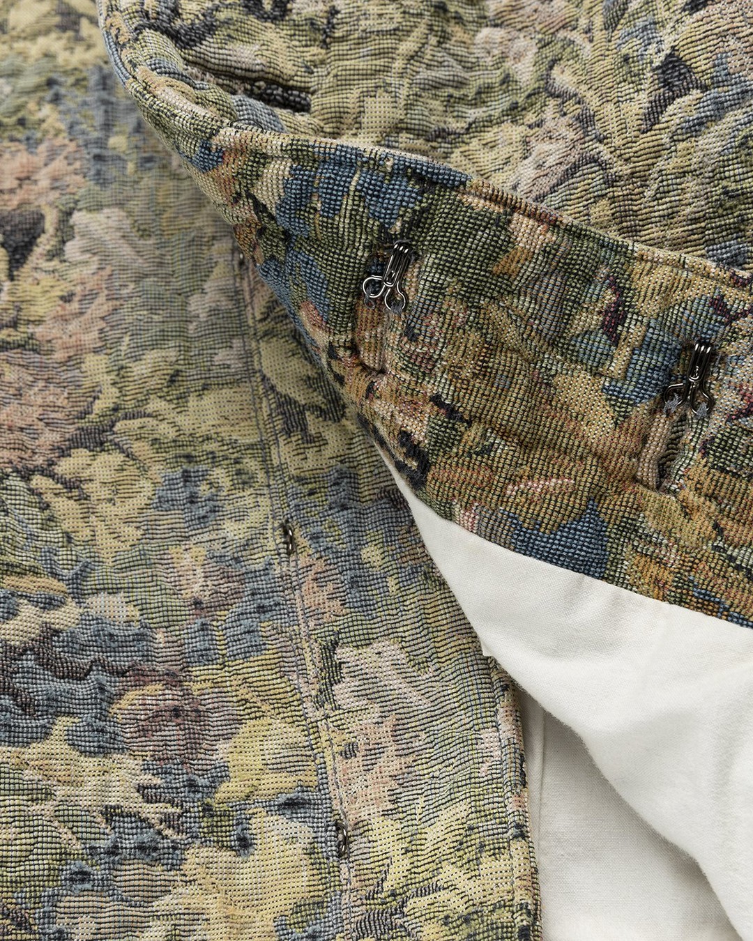 Maison Margiela – Brocade Essorage Jacket - Outerwear - Green - Image 6