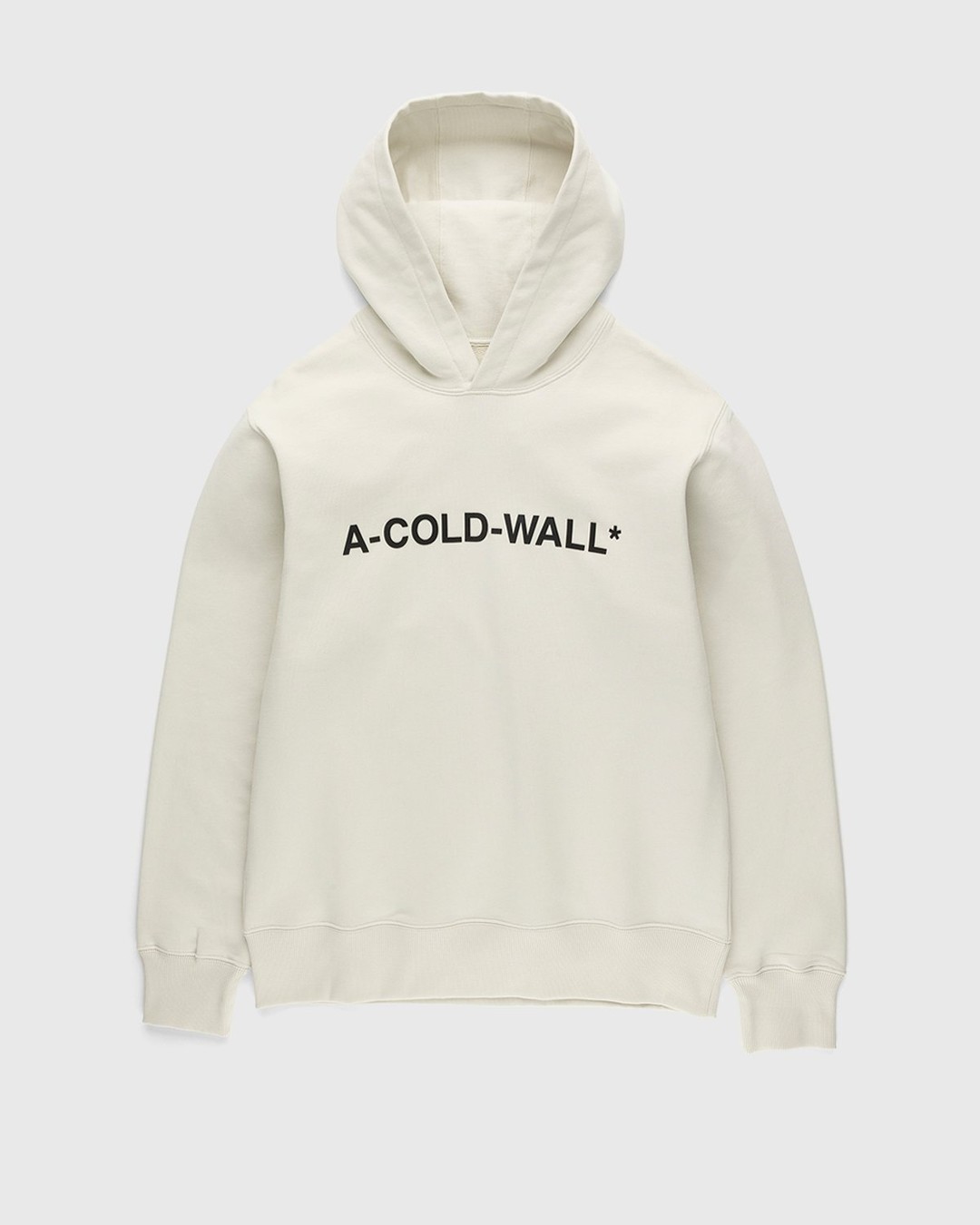 A-Cold-Wall* – Essential Logo Hoodie Bone - Hoodies - White - Image 1