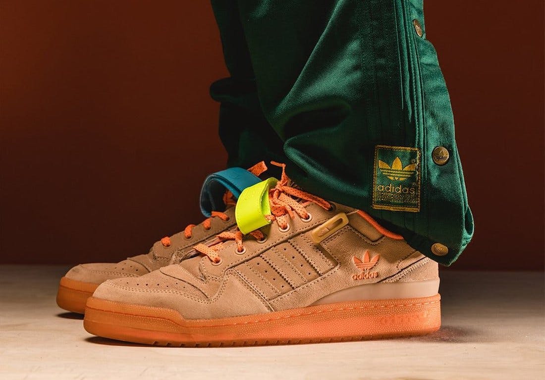 Vic Lloyd x adidas Forum Low On-Foot shot