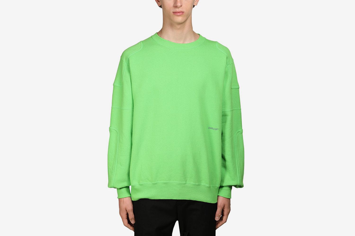 Logo Embroidered Cotton Sweatshirt