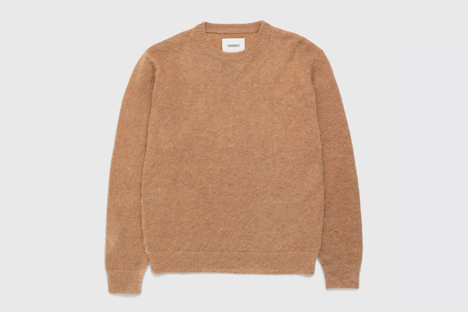 Light Alpaca Crew Sweater