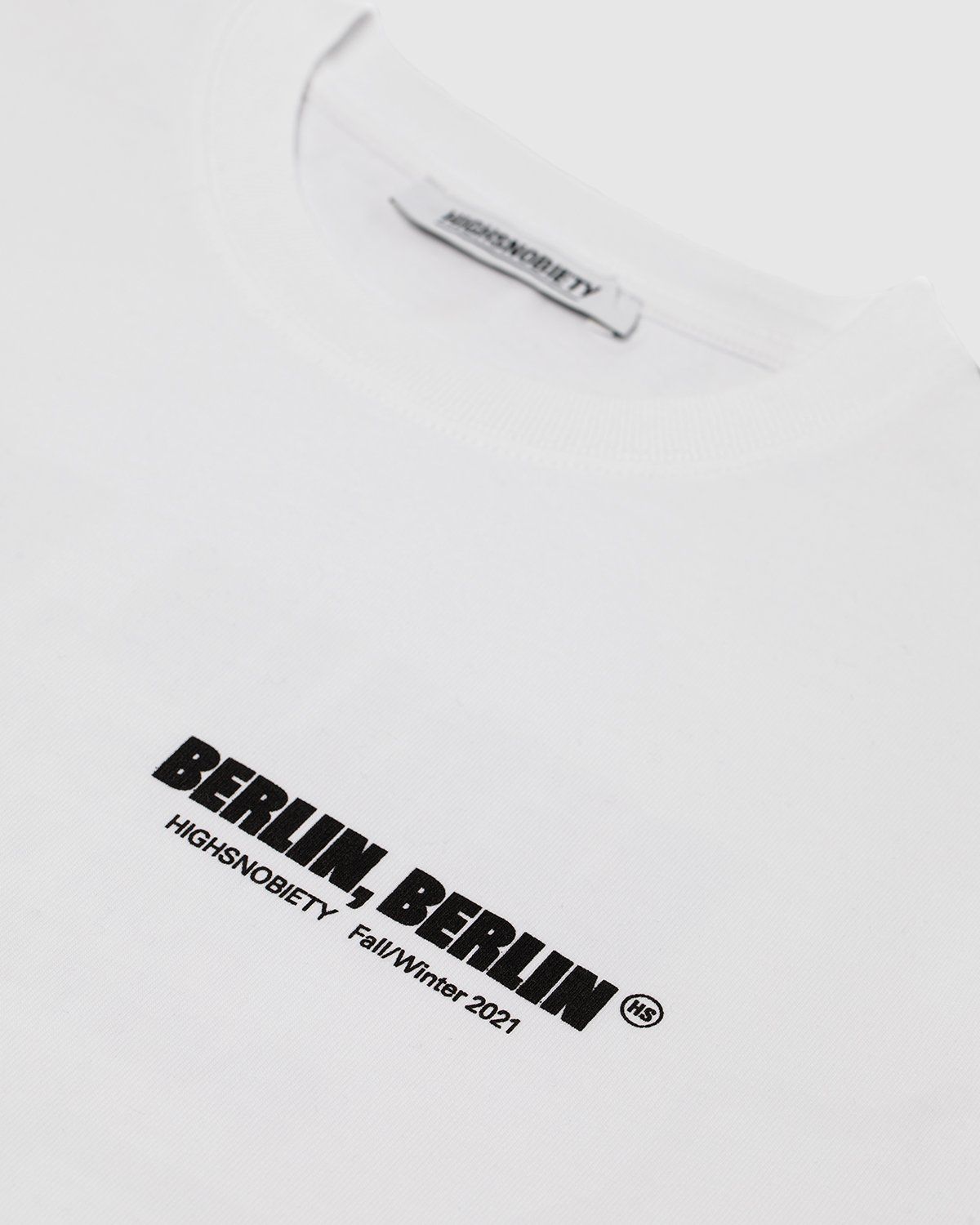 Highsnobiety – Berlin, Berlin T-Shirt White - Tops - White - Image 3