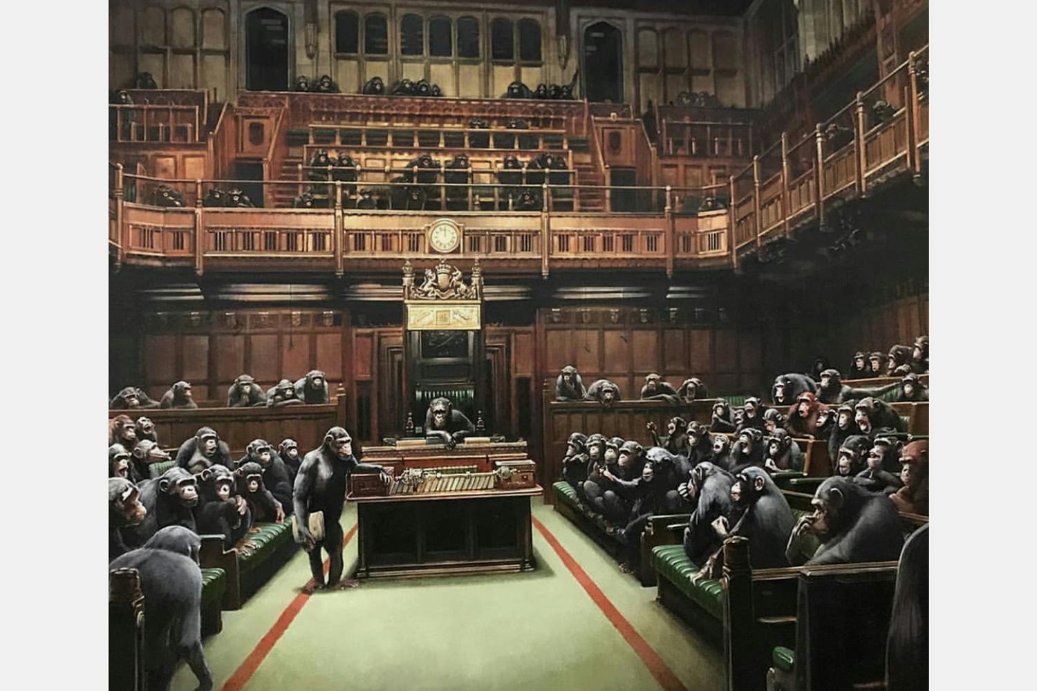 banksy devolved parliament bristol museum