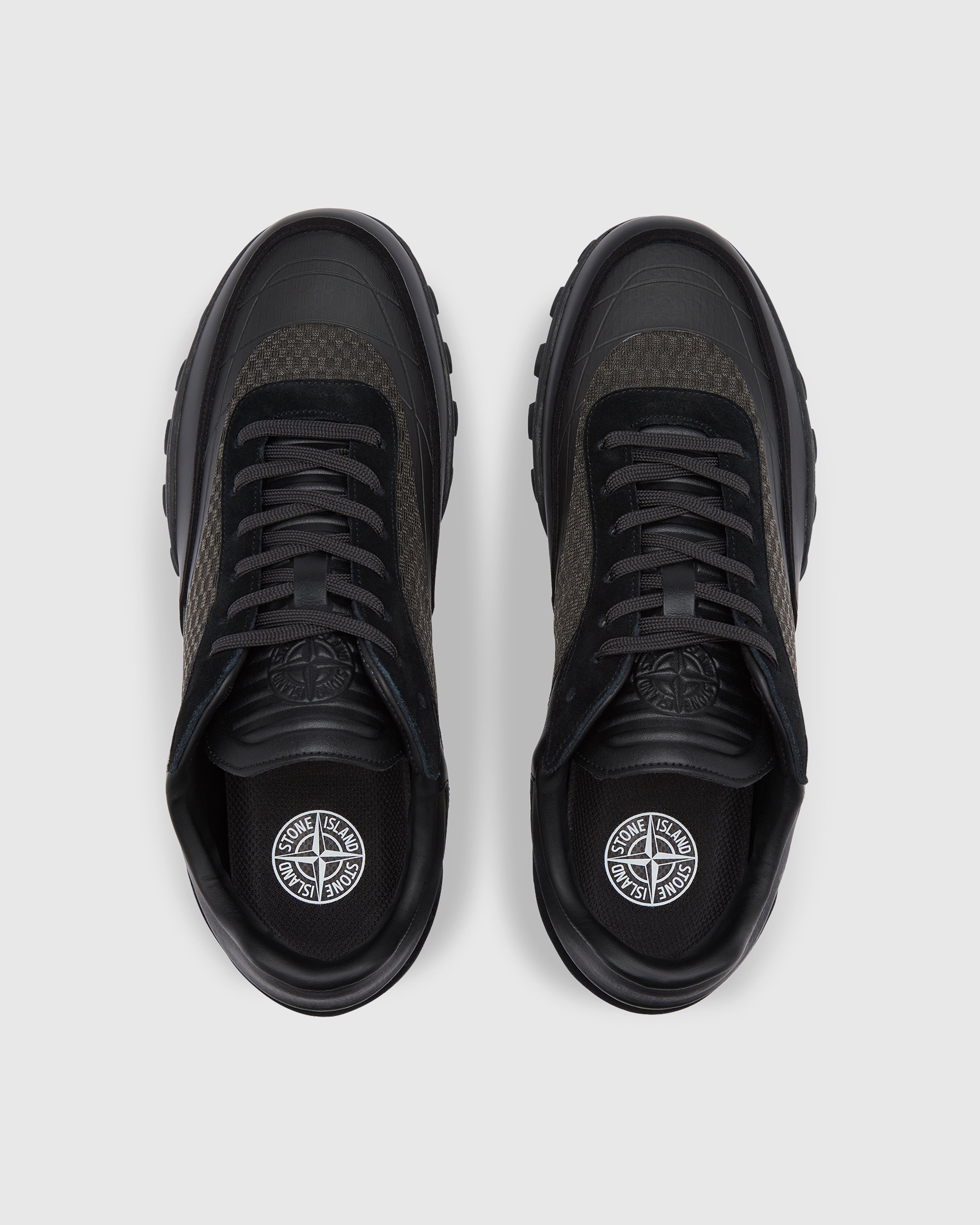 Stone Island – Football Black 78FWS022 - Sneakers - Black - Image 4