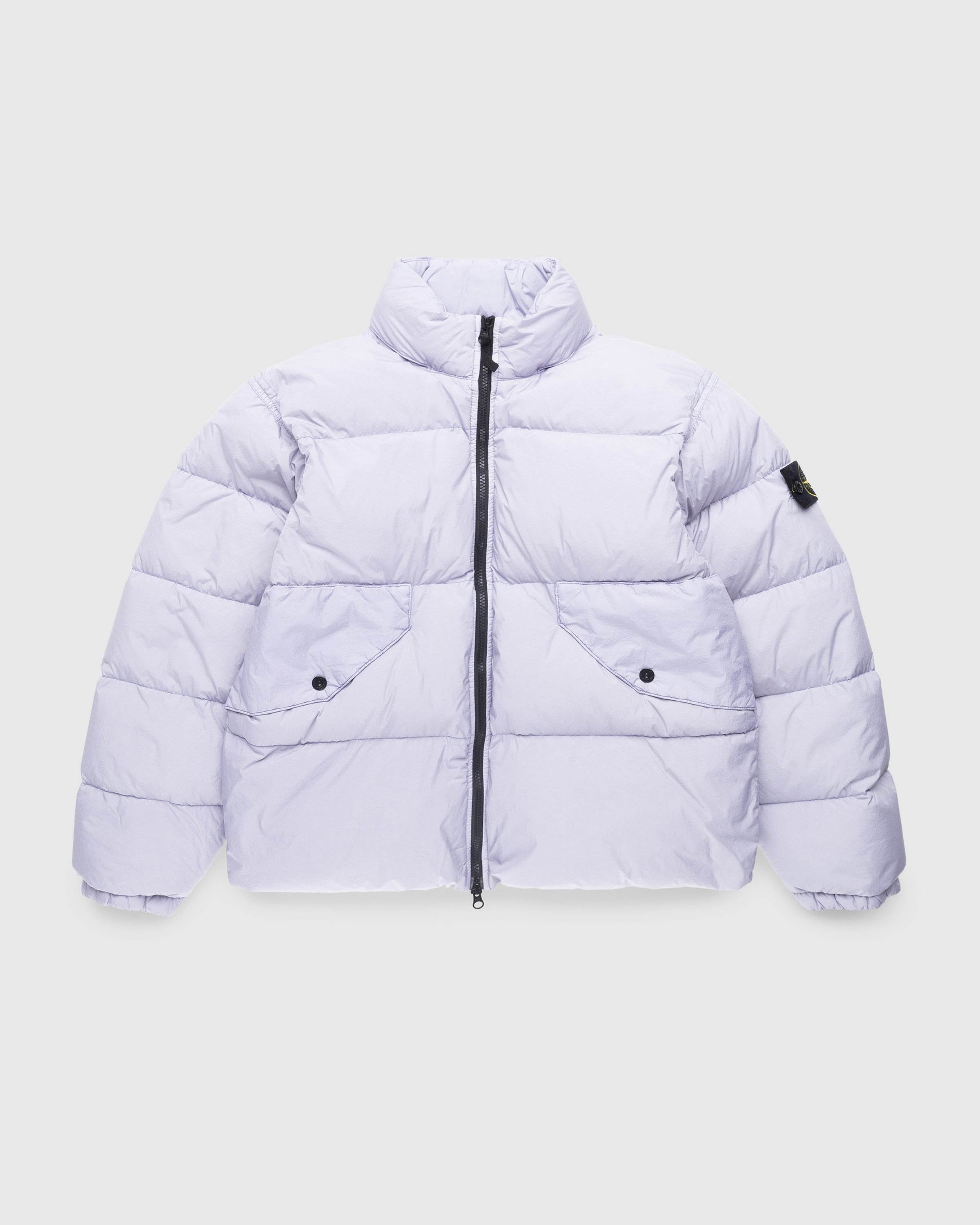 Stone island top white puffer