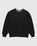 Acne Studios – Logo Rib Sweatshirt Black - Sweats - Black - Image 1