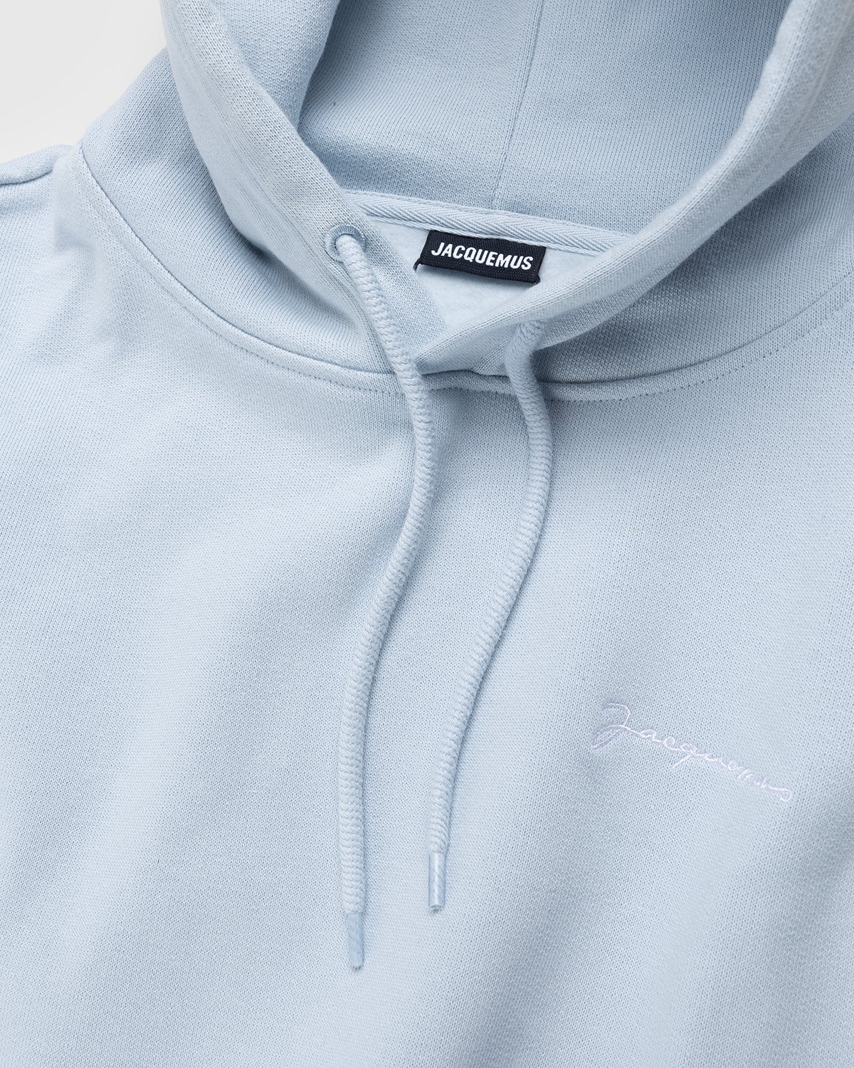 JACQUEMUS – Le Sweatshirt Brode Light Blue - Sweats - Blue - Image 3