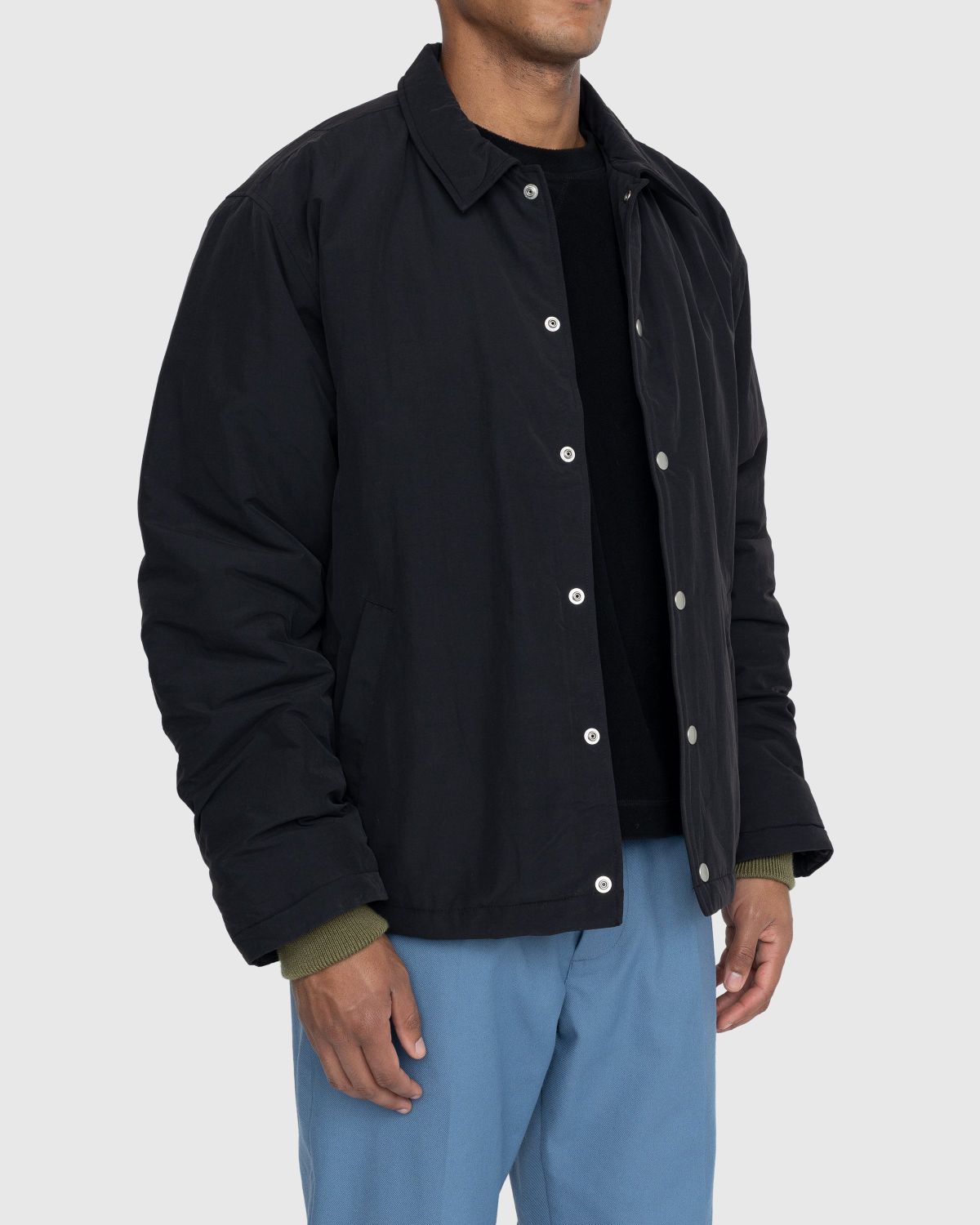 Highsnobiety – Insulated Coach Jacket Black - Outerwear - Black - Image 3