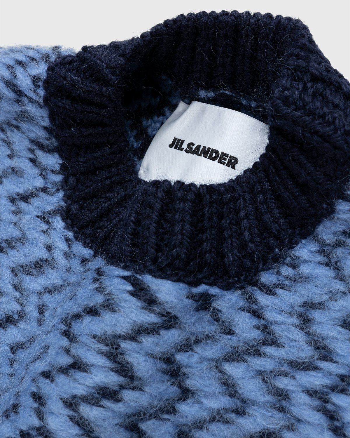 Jil Sander – Vest Knitted Blue - Knitwear - Blue - Image 4
