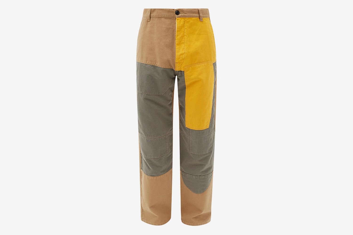 Patchwork Cotton Trousers